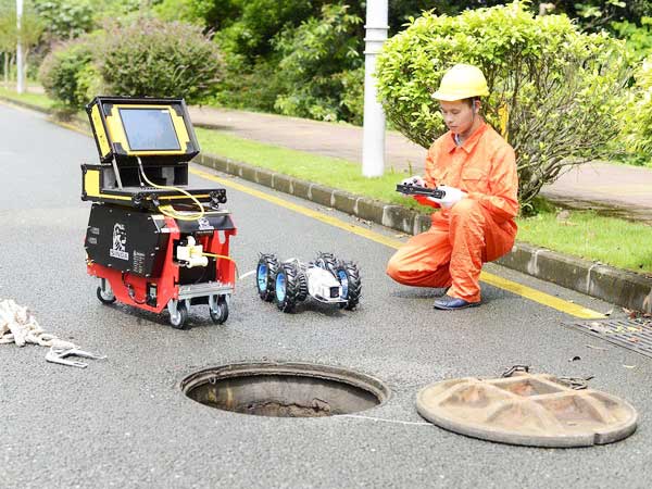 东阿管道机器人检测